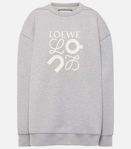 Loewe x On logo jersey sweatshirt - Loewe - Modalova