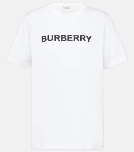 Camiseta en jersey de algodón con logo - Burberry - Modalova