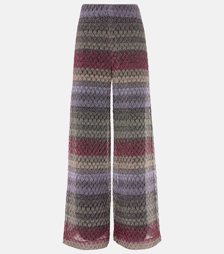 Missoni Weite Hose aus Häkelstrick - Missoni - Modalova