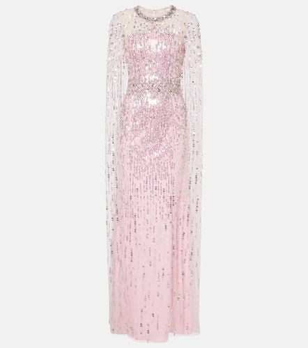 Abito lungo Lux con paillettes - Jenny Packham - Modalova