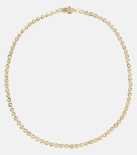 Halskette Blossom aus 18kt Gelbgold mit Diamanten - Octavia Elizabeth - Modalova
