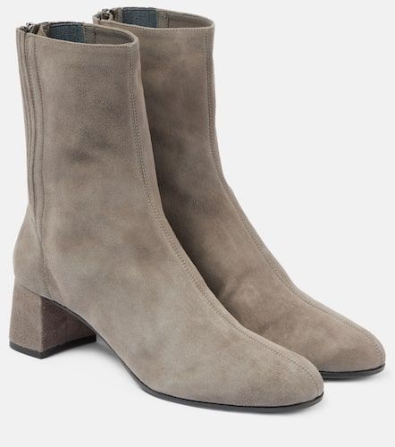 Ankle Boots Saint Honoré 50 aus Veloursleder - Aquazzura - Modalova