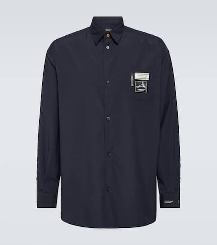 Undercover Logo cotton-blend shirt - Undercover - Modalova