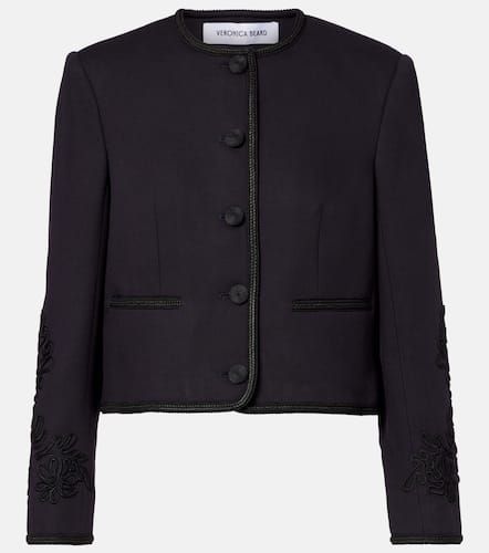 Veste Latrell raccourcie brodée - Veronica Beard - Modalova
