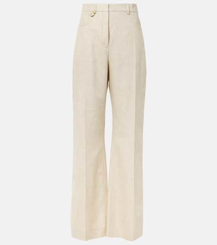 Pantaloni regular Sauge a vita alta - Jacquemus - Modalova