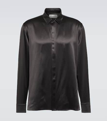 Saint Laurent Yves silk satin shirt - Saint Laurent - Modalova
