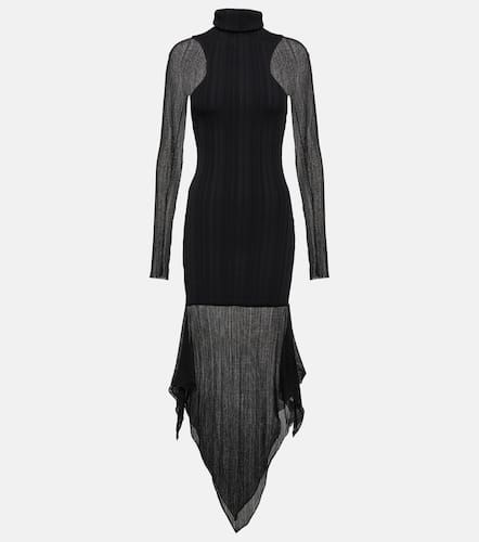 Mugler Robe midi asymétrique - Mugler - Modalova
