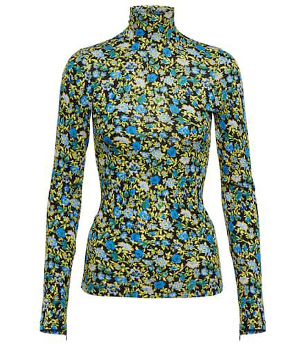 Floral mockneck top - Victoria Beckham - Modalova