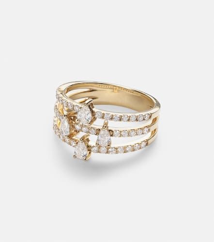 Hera 18kt ring with diamonds - Persee - Modalova