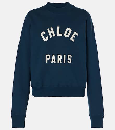 Chloé Sudadera de forro polar de algodón - Chloe - Modalova