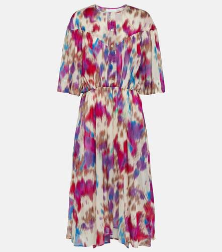 Printed cotton midi dress - Marant Etoile - Modalova