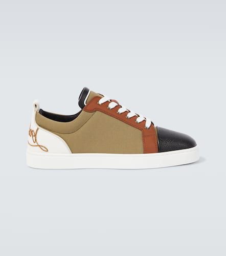 Sneakers Fun Louis Junior in pelle e canvas - Christian Louboutin - Modalova