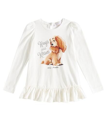 X Disney® top de algodón estampado - Monnalisa - Modalova