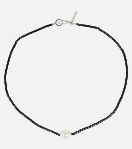 Choker Mermaid aus Achat mit Sterlingsilber und Süßwasserperle - Sophie Buhai - Modalova