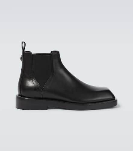 Versace Leather Chelsea boots - Versace - Modalova