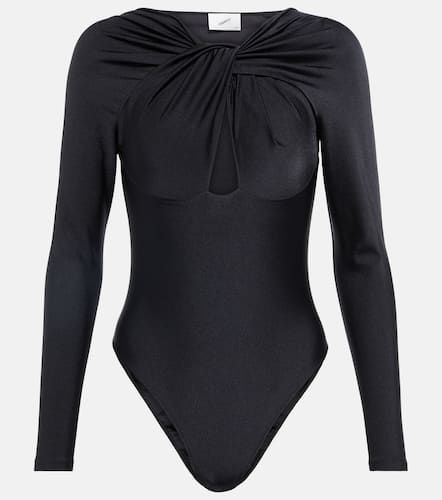 Twisted cutout jersey bodysuit - Coperni - Modalova