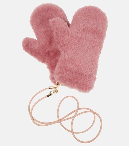 Max Mara Ombrato teddy mittens - Max Mara - Modalova