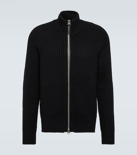 Wool and cashmere-blend zip-up sweater - Tom Ford - Modalova