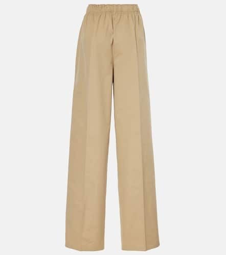 Prada Cotton poplin straight pants - Prada - Modalova