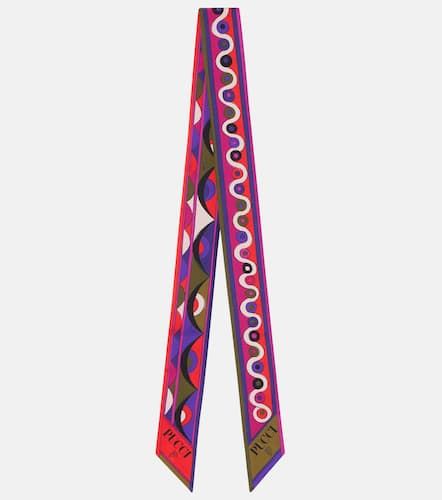 Pucci Iride silk twill scarf - Pucci - Modalova