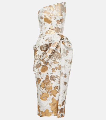 Asymmetric brocade gown - Alexander McQueen - Modalova