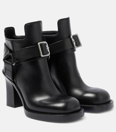 Stirrup leather ankle boots - Burberry - Modalova