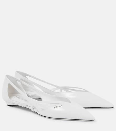 Prada Leather ballet flats - Prada - Modalova