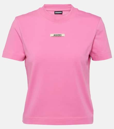 Le T-shirt Gros Grain cotton-blend T-shirt - Jacquemus - Modalova