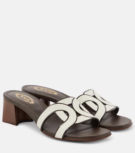 Tod's Catena leather sandals - Tod's - Modalova