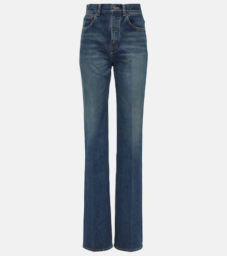 Clyde high-rise straight jeans - Saint Laurent - Modalova