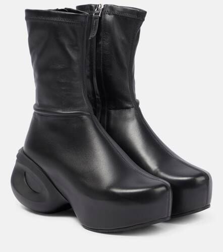 Givenchy G leather clog ankle boots - Givenchy - Modalova