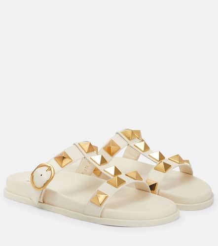 Sandalen Roman Stud aus Leder - Valentino Garavani - Modalova