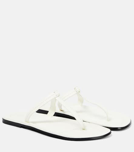 Toteme T-strap leather sandals - Toteme - Modalova