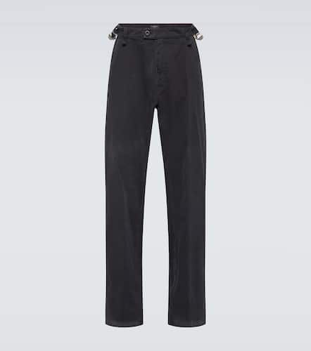 Cotton canvas straight pants - Balenciaga - Modalova