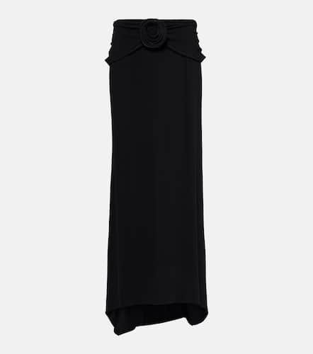 Floral-applique maxi skirt - Magda Butrym - Modalova