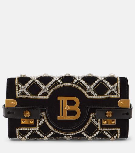 Balmain Clutch B-Buzz 23 in velluto - Balmain - Modalova