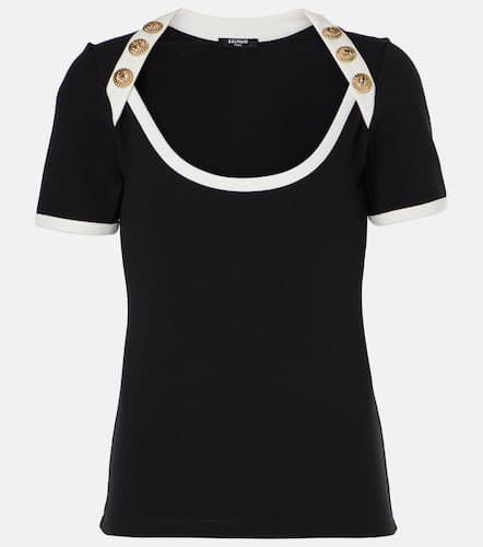 Balmain Embellished knitted top - Balmain - Modalova