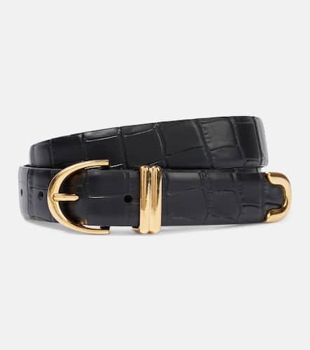 Bambi croc-effect leather belt - Khaite - Modalova