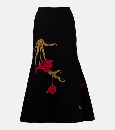 Erdem Gonna midi in jacquard - Erdem - Modalova