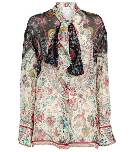 Etro Bedruckte Bluse aus Seide - Etro - Modalova