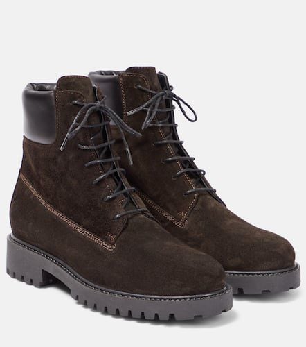 Toteme Husky leather ankle boots - Toteme - Modalova