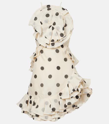 Crush polka-dot ruffle minidress - Zimmermann - Modalova