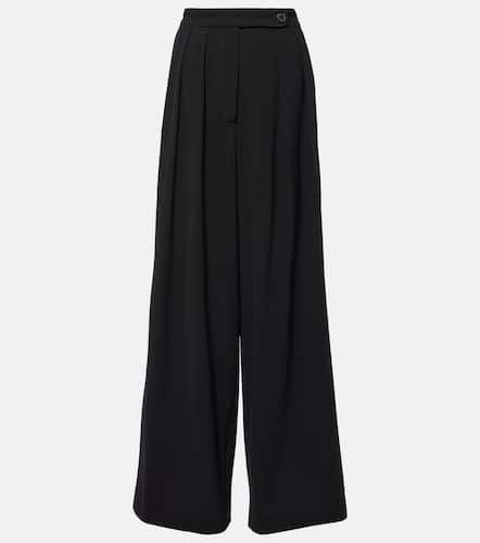 Pleated wool-blend pants - Dries Van Noten - Modalova