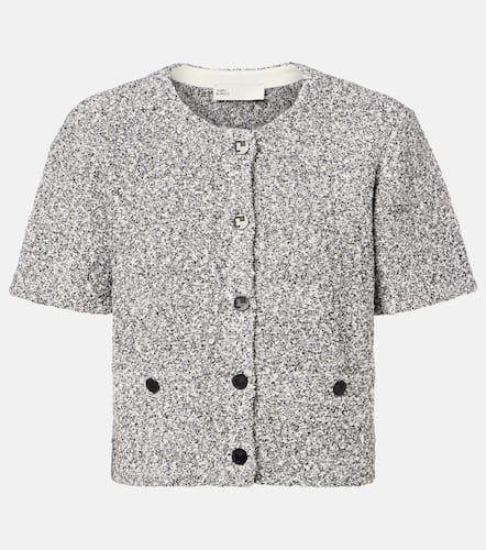 Tory Burch Top raccourci en tweed - Tory Burch - Modalova