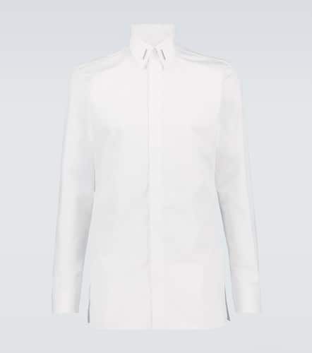 Camicia a maniche con logo metallico - Givenchy - Modalova