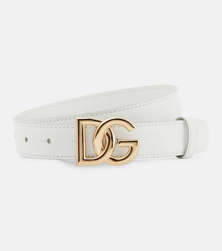 Dolce&Gabbana Cinturón DG de piel - Dolce&Gabbana - Modalova
