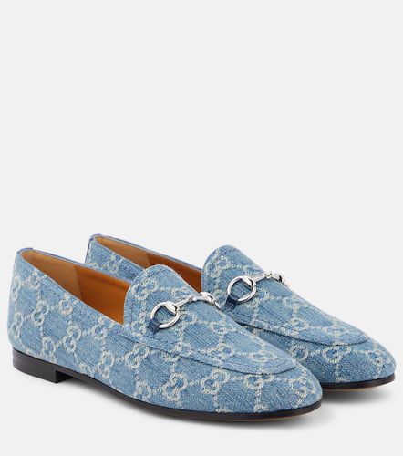 Gucci Jordaan GG denim loafers - Gucci - Modalova