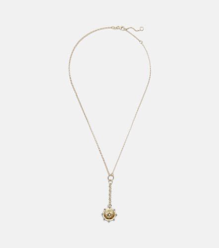 Collar Spark Love de oro de 18 ct con diamantes - Foundrae - Modalova