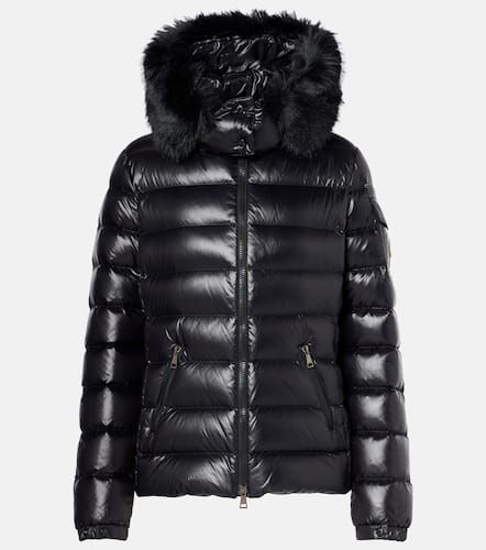 Badyf shearling-trimmed down jacket - Moncler - Modalova