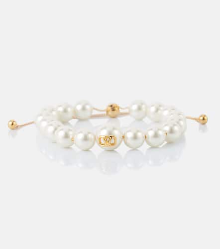 VLogo Signature faux pearl bracelet - Valentino - Modalova